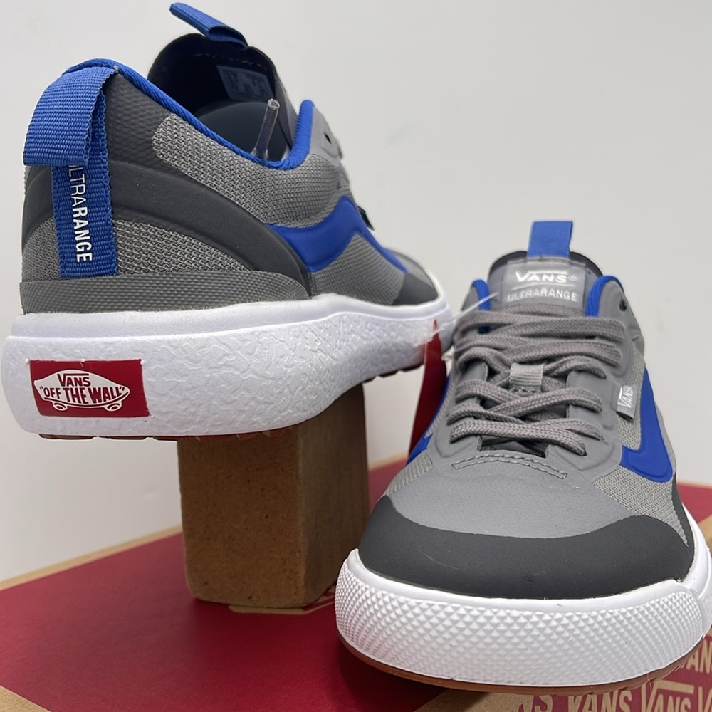 Vans Men’s Gray and Blue Sneakers Ultrarange Exo
Gray/True White VN0A4U1KBGJ - Picture 10 of 16